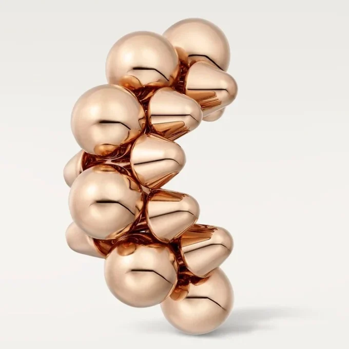 Pojedynczy kolczyk Clash De Cartier, model XL – różowe złoto – Cartier