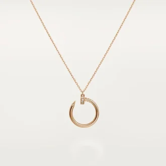 Wisiorek Juste Un Clou, diamenty