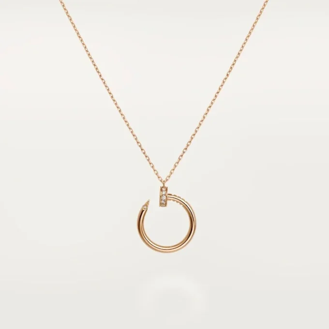 Wisiorek Juste Un Clou, diamenty