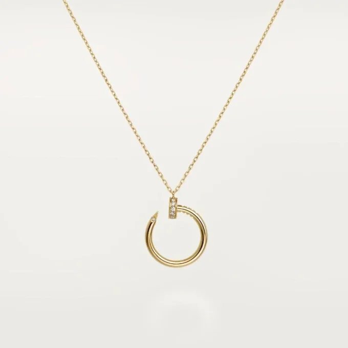 Wisiorek Juste Un Clou, diamenty