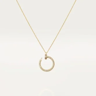 Wisiorek Juste Un Clou, diamenty