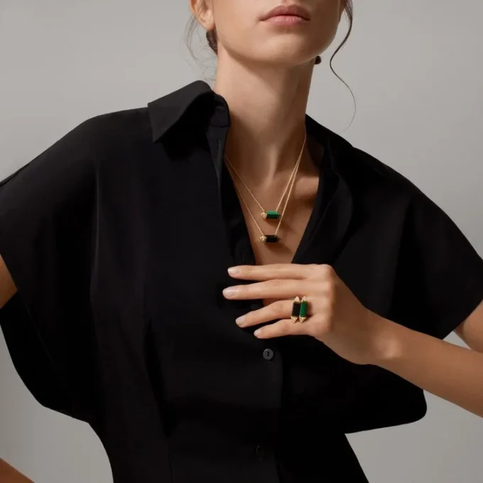 Wisiorek Les Berlingots De Cartier, diamenty