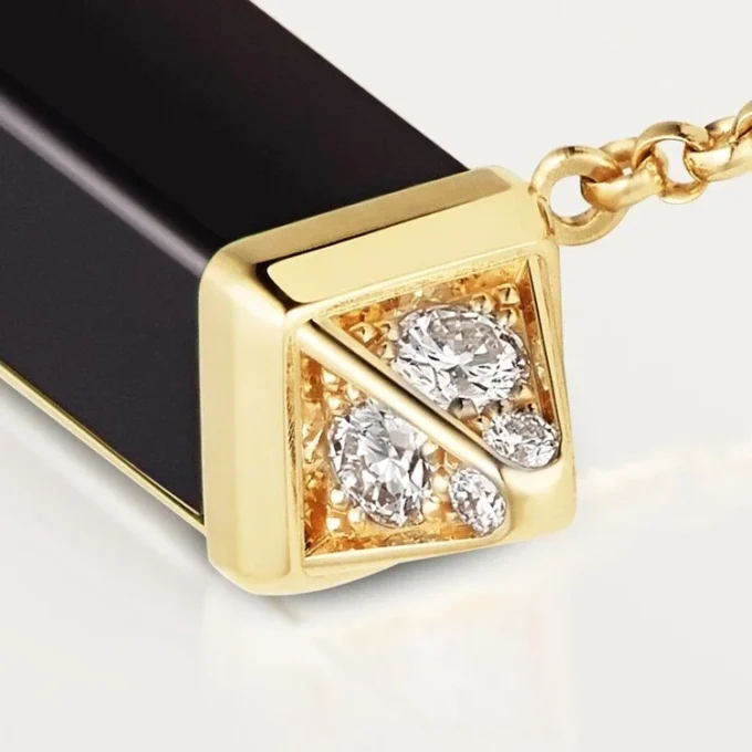 Wisiorek Les Berlingots De Cartier, diamenty