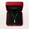 Wisiorek Les Berlingots De Cartier, wysadzany kamieniami