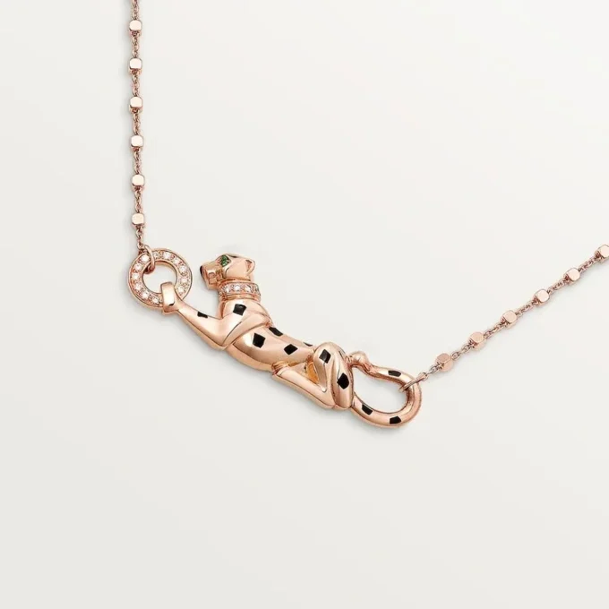 Wisiorek Panthere De Cartier, diamenty