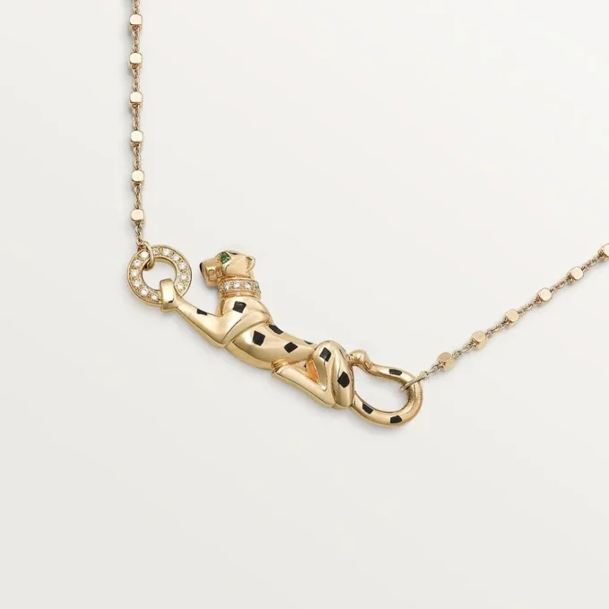 Wisiorek Panthere De Cartier, diamenty