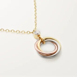 Wisiorek Trinity, 1 diament