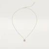 Wisiorek Trinity, 1 diament, pavé