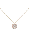 Wisiorek Trinity, 1 diament, pavé
