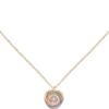 Wisiorek Trinity, 1 diament, pavé