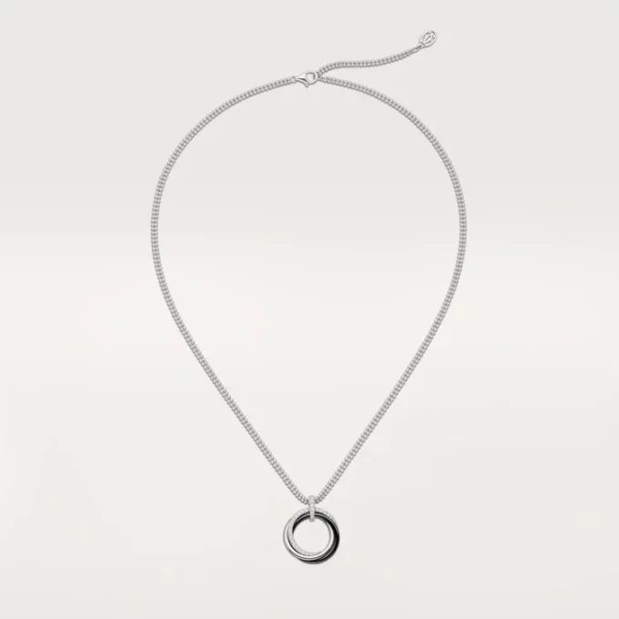 Wisiorek Trinity, ceramika, diamenty