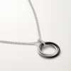 Wisiorek Trinity, ceramika, diamenty
