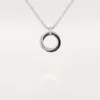Wisiorek Trinity, ceramika, diamenty