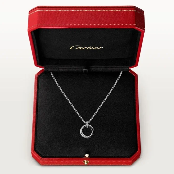 Wisiorek Trinity, ceramika, diamenty
