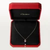 Wisiorek z sercami i symbolami – różowe złoto, diamenty – Cartier